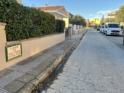 Inici de les obres d’urgència per al sanejament al carrer Corts Catalanes