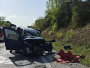 Mor la conductora d’una furgoneta en un xoc frontal amb un camió a l’N-260 a Maià de Montcal, a la Garrotxa