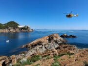 Cau per unes roques a Begur i acaba crític després d’una aturada cardíaca