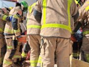 Un operari queda aixafat per una paret mentre treballava a Tamariu